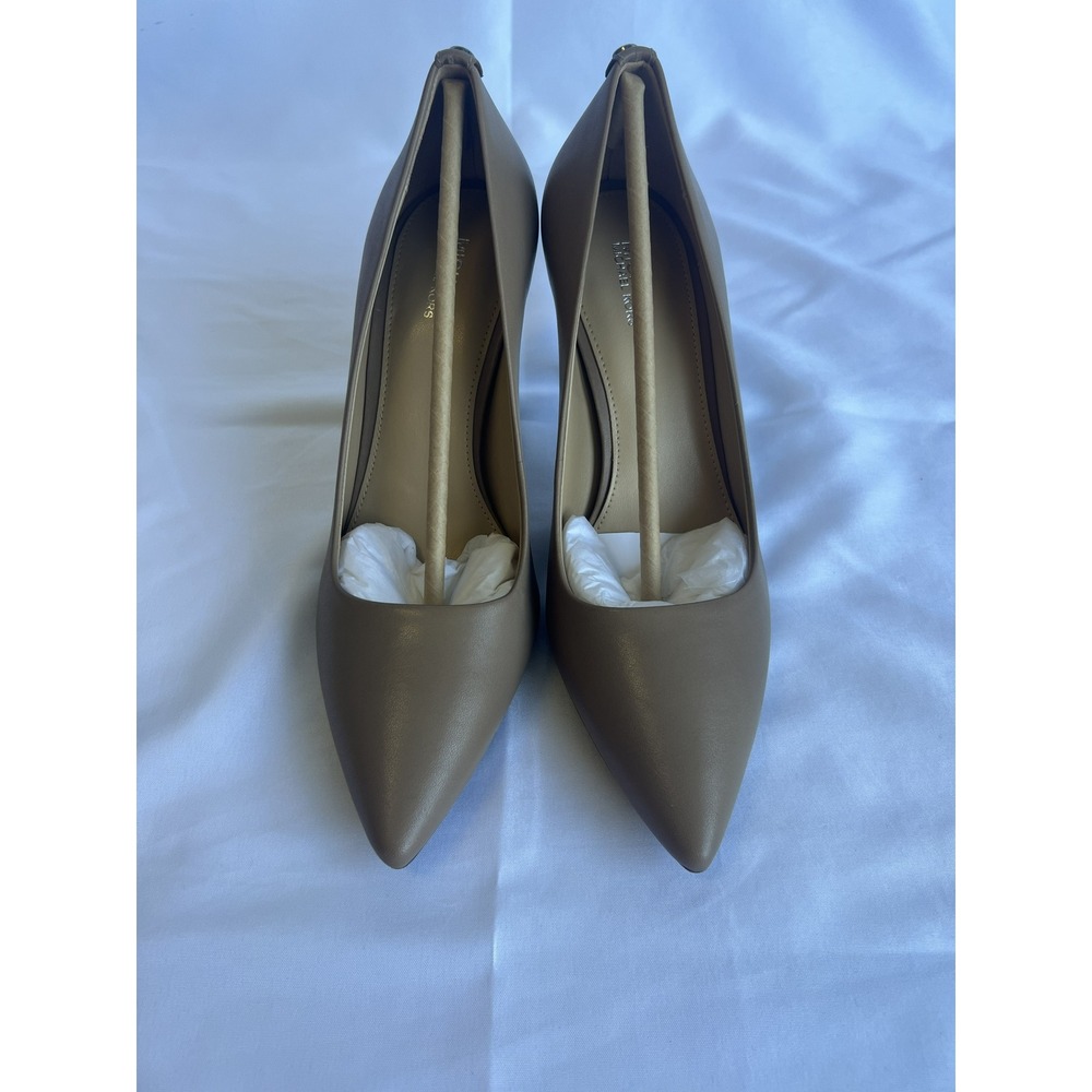 Michael Kors Dorothy Flex Pump Leather Heels Dark Khaki 40S8DOMP2L Womens 7 - Picture 5 of 13